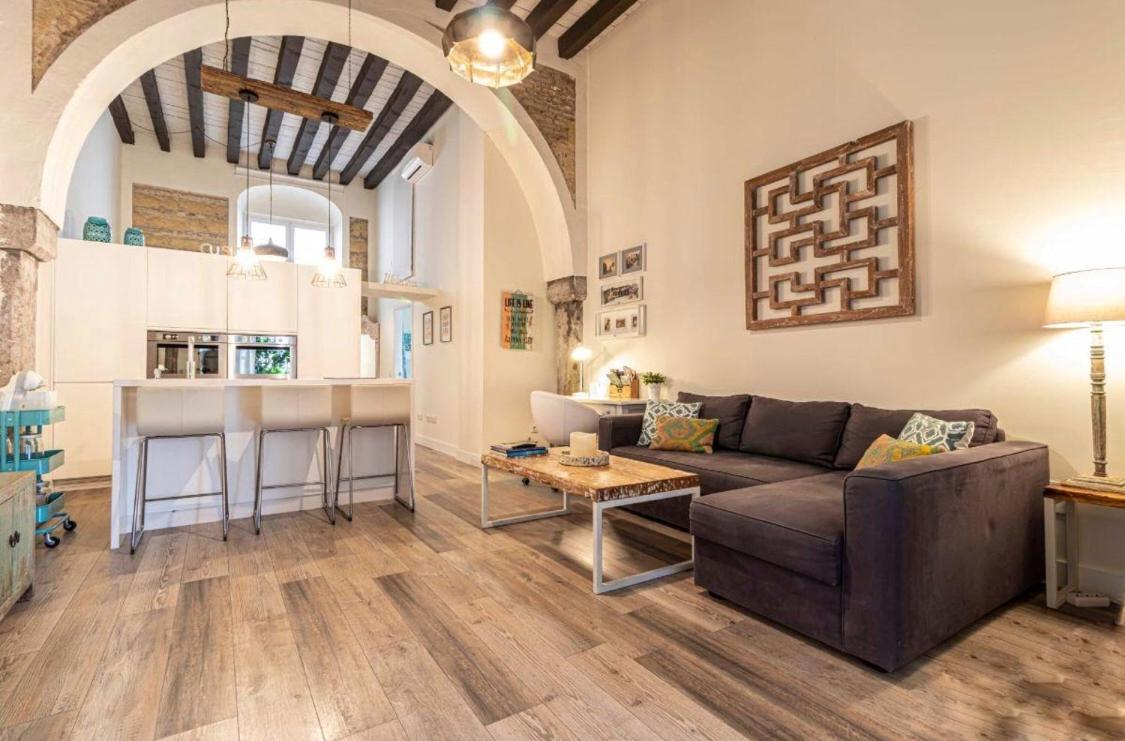 Loft Bodega San Blas Con Porche Y Parking Jerez de la Frontera Bagian luar foto