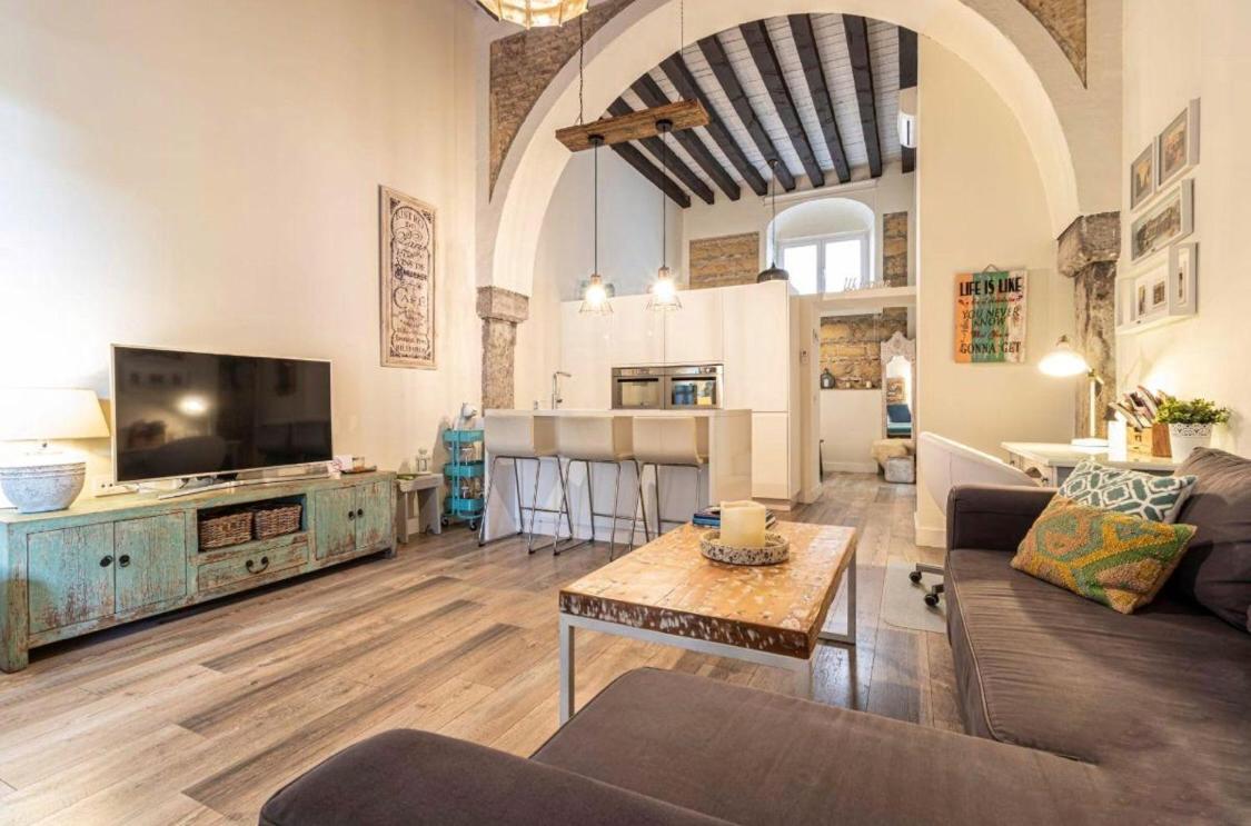 Loft Bodega San Blas Con Porche Y Parking Jerez de la Frontera Bagian luar foto
